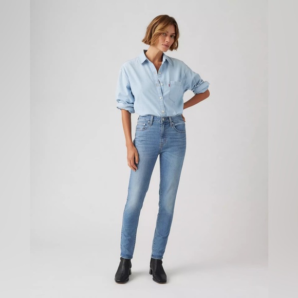 NWT Levi’s 721 HIGH RISE SKINNY WOMEN'S JEANS Size 10 Medium W30 L30 - Picture 1 of 11